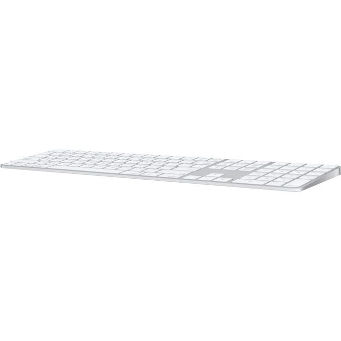 Клавіатура Apple Magic Keyboard with Touch ID Bluetooth/USB UA White (MXK73UA/A) зображення 2