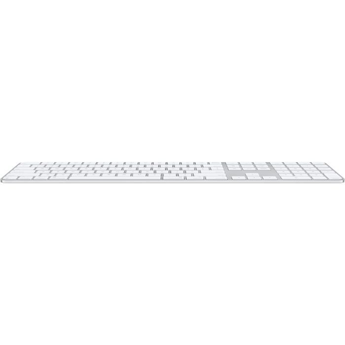 Клавіатура Apple Magic Keyboard with Touch ID Bluetooth/USB UA White (MXK73UA/A) зображення 3