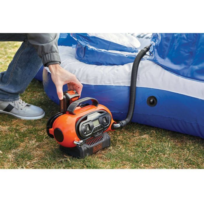 Автомобільний компресор Black&Decker Li-Ion, 18V, (без АКБ та ЗП) (BDCINF18N) зображення 13