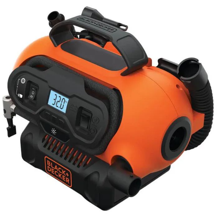 Автомобильный компрессор Black&Decker Li-Ion, 18V, (без АКБ и ЗУ) (BDCINF18N) изображение 3