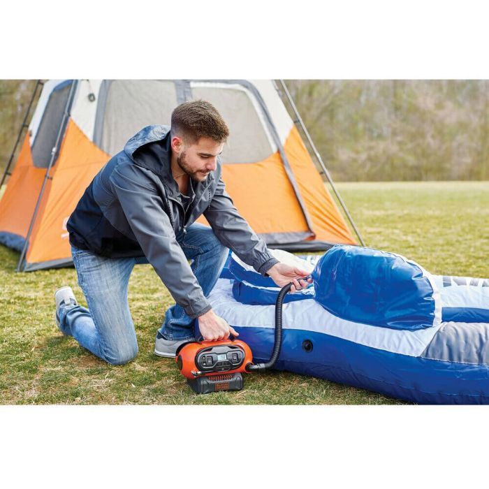 Автомобільний компресор Black&Decker Li-Ion, 18V, (без АКБ та ЗП) (BDCINF18N) зображення 6