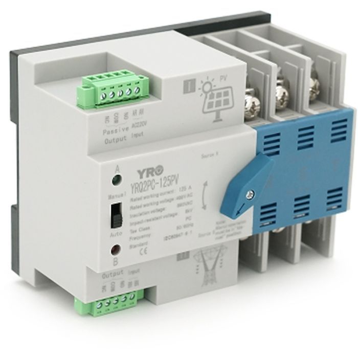 Автоматичний вимикач YRO YRQ2PC-125PV-3P