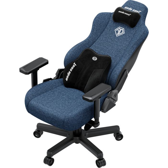 Крісло ігрове Anda Seat Kaiser 3E Fabric XL Orange (AD23YC-XL-09-O-CF-O01) зображення 8