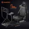 Кресло игровое GamePro RS115 з кокпітом кріплення для керма та педалей Black (RS115) изображение 12