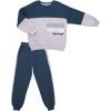 Спортивный костюм детский Smile на флисе (4228-134B-gray)