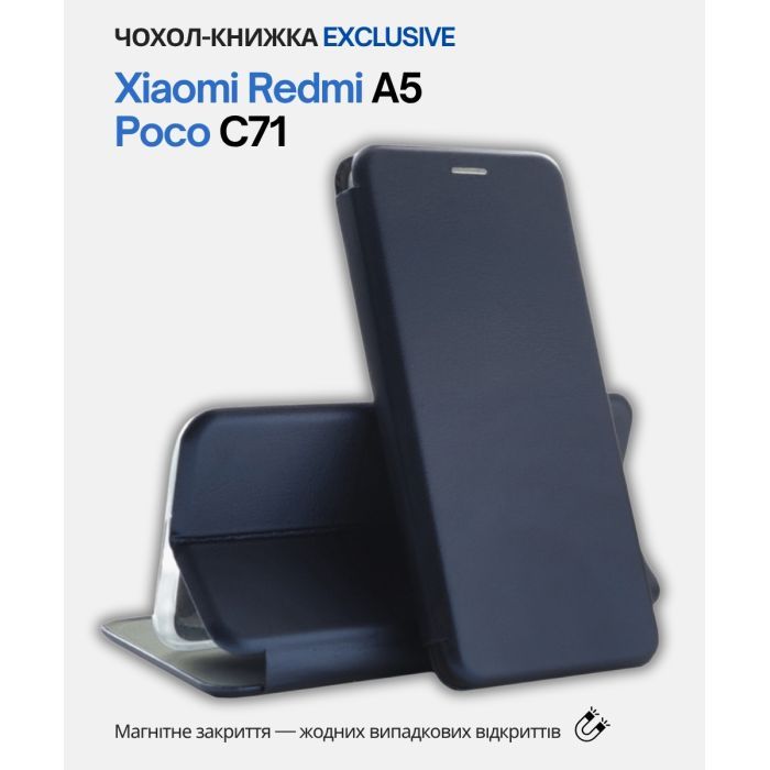Чехол для мобильного телефона BeCover Exclusive Xiaomi Redmi A5 / Poco C71 Deep Blue (714399) изображение 6