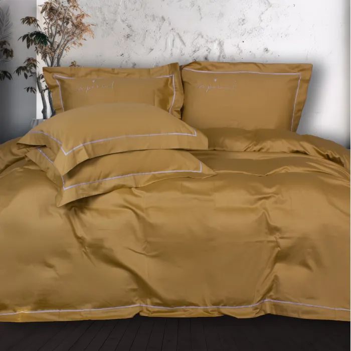 Постельное белье MirSon Сатин Imperial Satin Genoa 143х210 полуторный (2200007178681) изображение 7