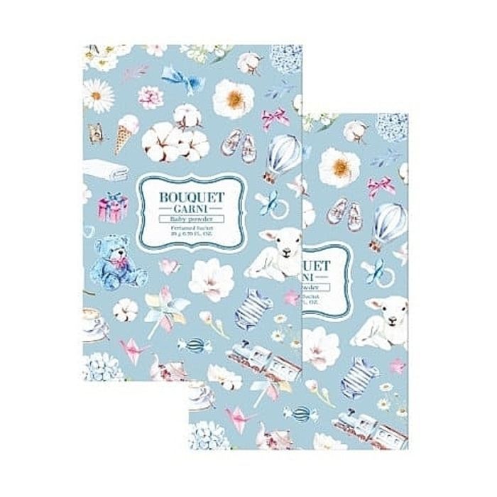 Ароматичне саше Bouquet Garni Baby Powder 8 шт (8809851341773) зображення 3