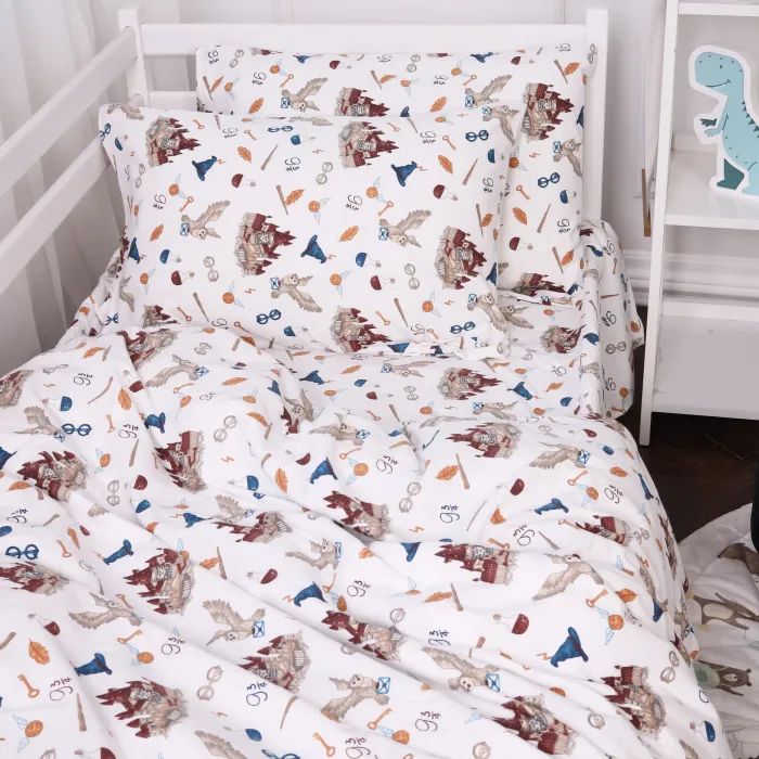 Постельное белье MirSon 013 Harry Potter Фланель 2x143x210 Семейный (2200009653636) изображение 4