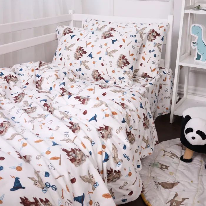 Постельное белье MirSon 013 Harry Potter Фланель 2x143x210 Семейный (2200009653636) изображение 6