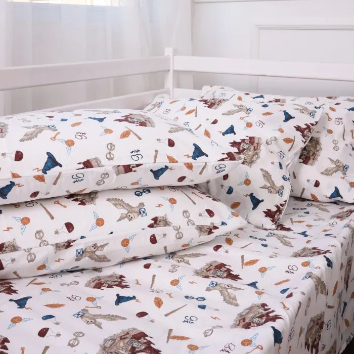 Постельное белье MirSon 013 Harry Potter Фланель 2x143x210 Семейный (2200009653636) изображение 9