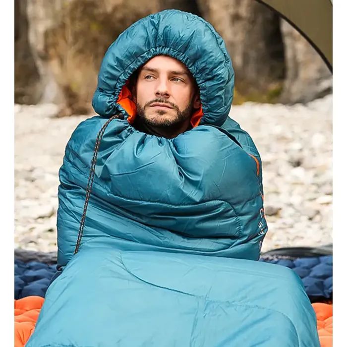 Спальный мешок KingCamp Tigris 250 Peacockblue (KS2423_PEACOCKBLUE_L) изображение 6