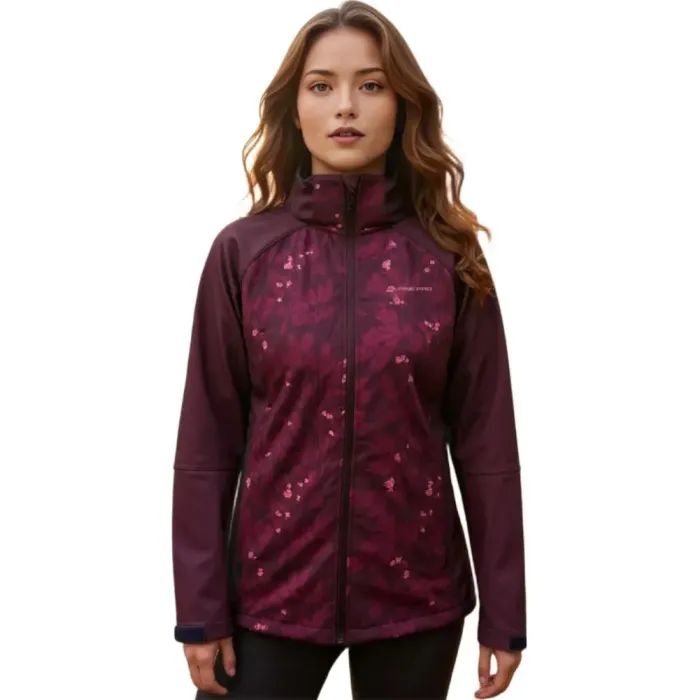 Куртка Alpine Pro Hoora LJCF590 853PA - XS - чорний/фіолетовий (007.022.0067)