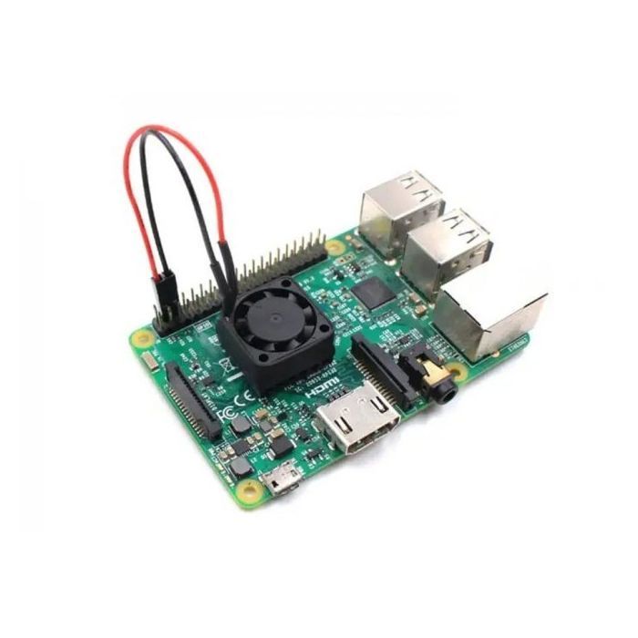 Додаткове обладнання для Мікро ПК KUONGSHUN Fan for Raspberry Pi 30307 (3B386) зображення 2