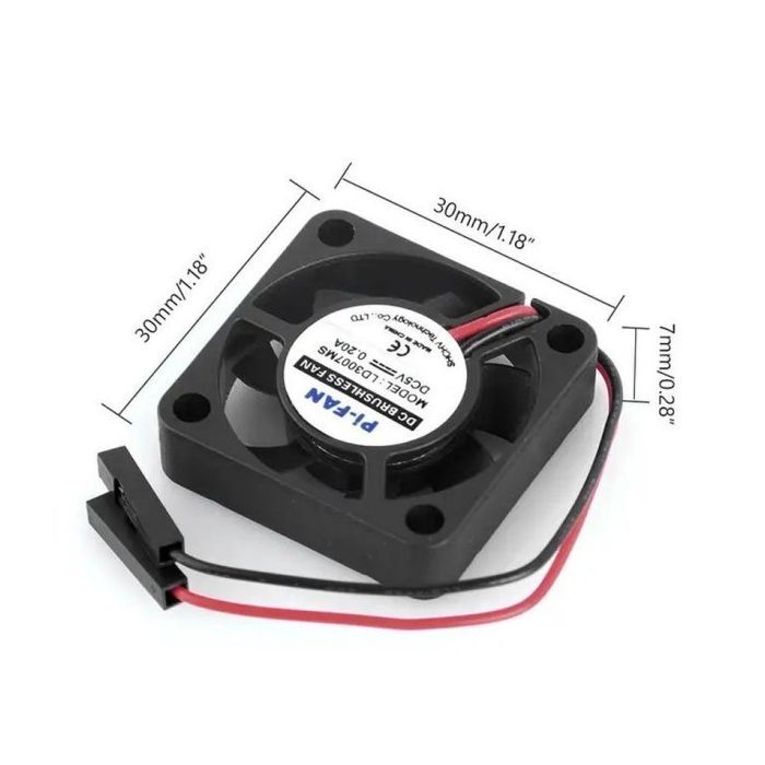 Додаткове обладнання для Мікро ПК KUONGSHUN Fan for Raspberry Pi 30307 (3B386) зображення 3