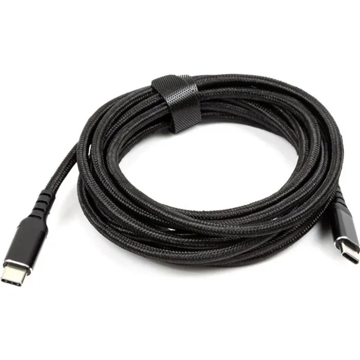 Дата кабель USB-C to USB-C 3.0m PD60W black San Guan (CA914104) изображение 2