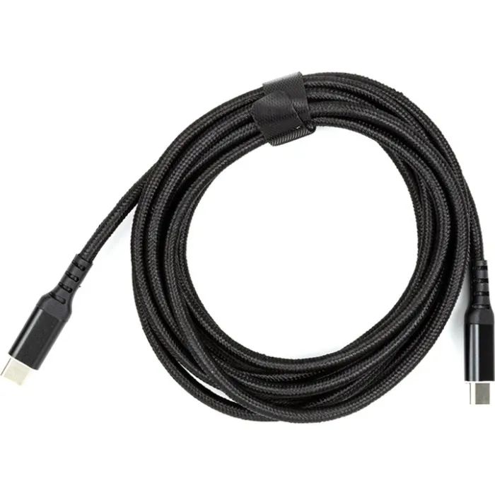Дата кабель USB-C to USB-C 3.0m PD60W black San Guan (CA914104) изображение 3