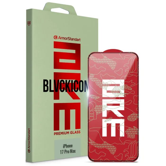 Стекло защитное Armorstandart Icon Apple iPhone 17 Pro Max Black (ARM88500)