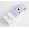 Колготки дитячі Bibaby махрові в горошок (68415-62-gray)