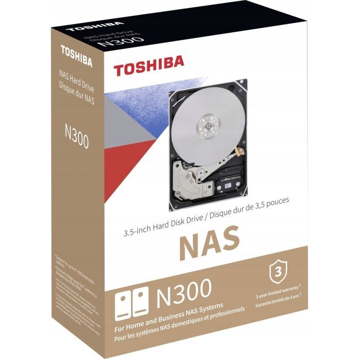 Жорсткий диск 3.5" 6TB N300 Toshiba (HDWG760EZSTA) зображення 4