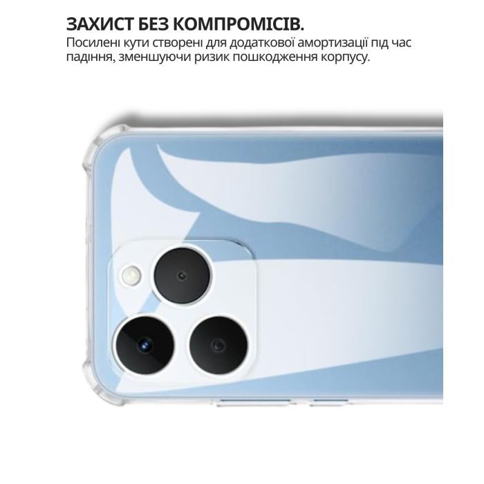 Чехол для мобильного телефона BeCover Anti-Shock Realme 15T Clear (714702) изображение 2