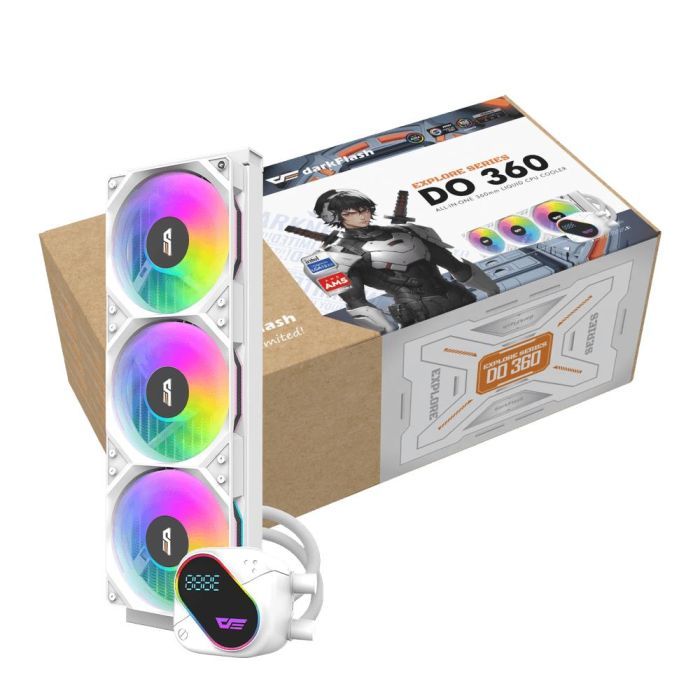 Кулер до процесора DARKFLASH DO360 WHITE зображення 4