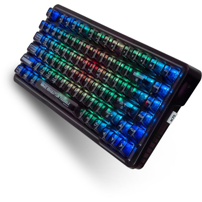 Клавіатура Thunderobot K75 TKL RGB Tri-mode Violet Mist Moon Switch Purple (6932066305550) зображення 2