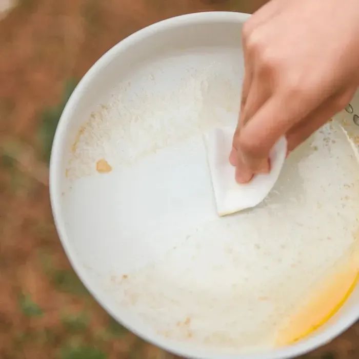 Сковорода туристическая Naturehike CNK2450CF013 17,5 см, алюміній, біла (6927595711026) изображение 4