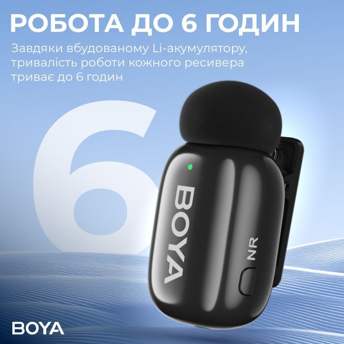 Микрофон Boya mini-23 Type-C Black (mini-23) изображение 10
