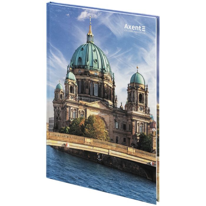 Книга записная Axent A4 City, Berlin, 96 листов клетка (8425-6-A) изображение 2