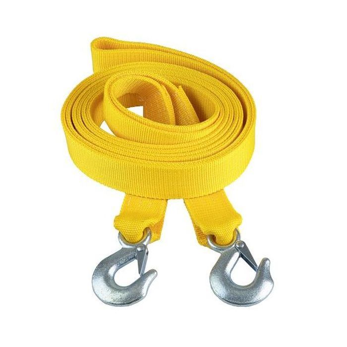 Трос буксирувальний Штурмовик 2т стрічка 40мм х 4м жовтий (ТРШ-240-2-1)