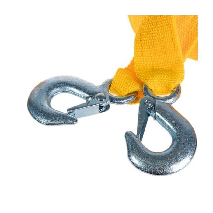 Трос буксирувальний Штурмовик 2т стрічка 40мм х 4м жовтий (ТРШ-240-2-1) зображення 2