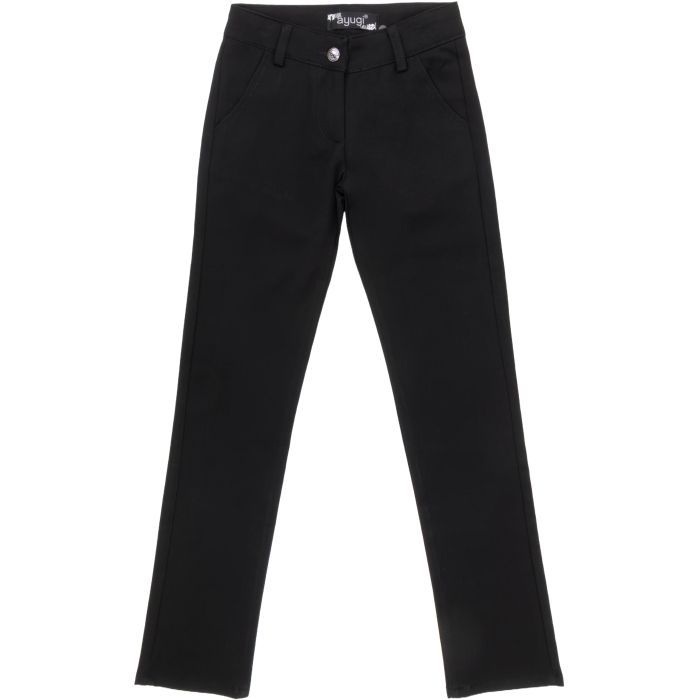 Штаны детские A-Yugi классические (9004-164G-black)