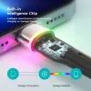 Дата кабель USB 2.0 AM to Lightning 1.0m 2.4A black Essager (EXCL-XCD01) изображение 10