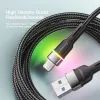 Дата кабель USB 2.0 AM to Lightning 1.0m 2.4A black Essager (EXCL-XCD01) изображение 4