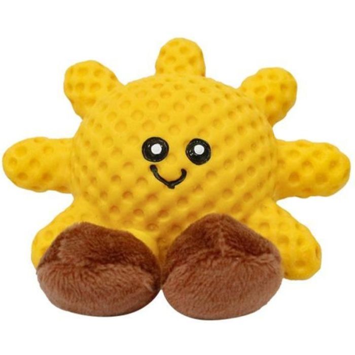 Игрушка для собак MISOKO&CO Солнце 9 см желтая (BEIMR01370)