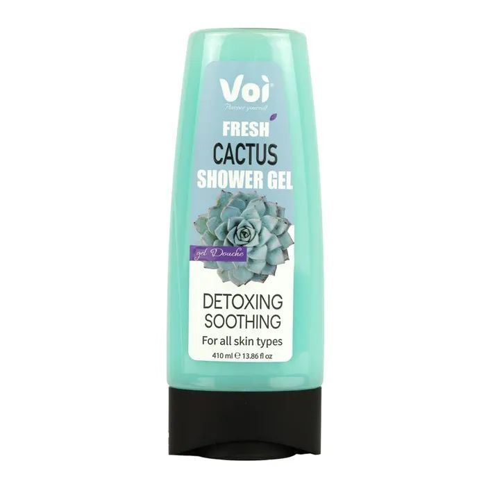Гель для душа Voi Fresh Cactus Shower Gel Detoxing Soothing 410 мл (8681608226256)