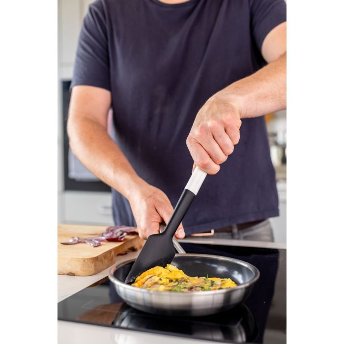 Лопатка кухонна KitchenAid Classic для тіста 30 см сірий (KHA031OHCGG) зображення 3