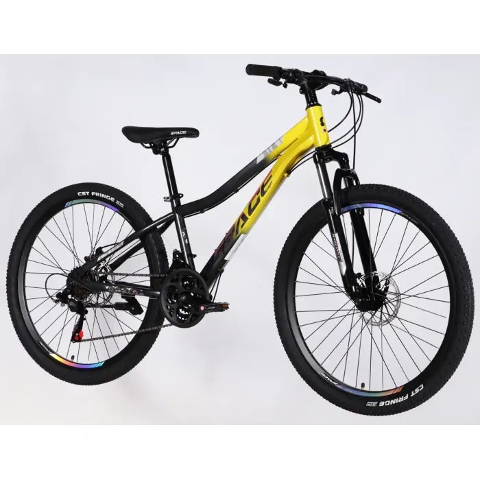 Велосипед Space 26" AURORA DD FR рама-13" ST 2026 біло-рожевий (OPS-SP-26-095) зображення 2