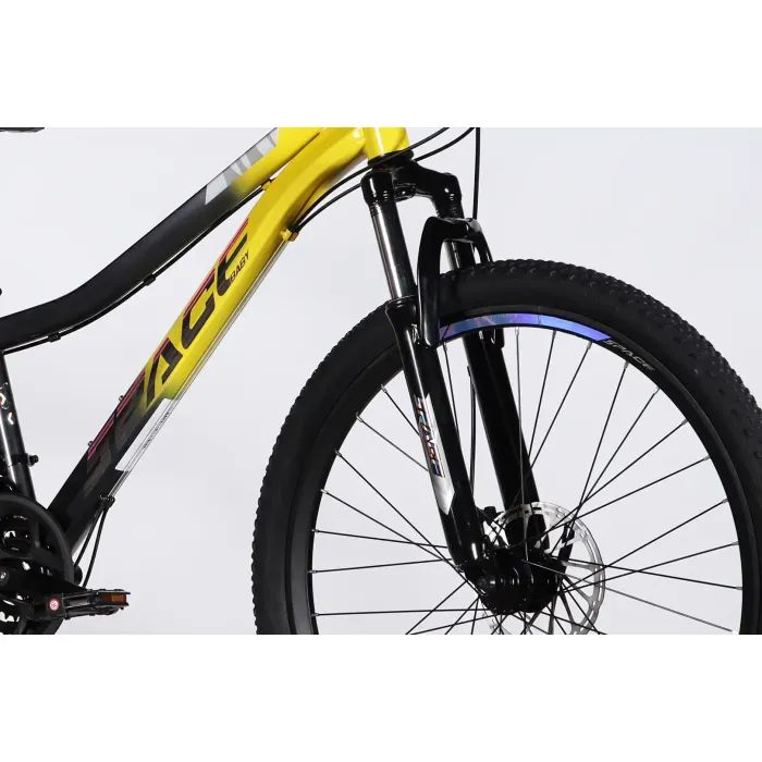 Велосипед Space 26" AURORA DD FR рама-13" ST 2026 біло-рожевий (OPS-SP-26-095) зображення 4