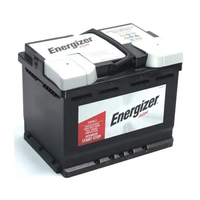 Акумулятор автомобільний Energizer 60Ah-12v Premium AGM R,EN680 (560 901 068)