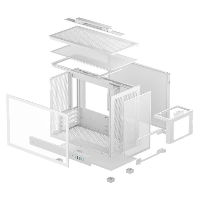 Корпус для ПК Deepcool CH160 Plus White (R-CH160-WHNGM0-G) зображення 10