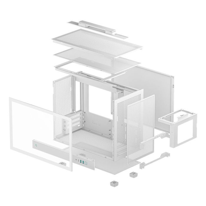 Корпус для ПК Deepcool CH160 Plus White (R-CH160-WHNGM0-G) зображення 8