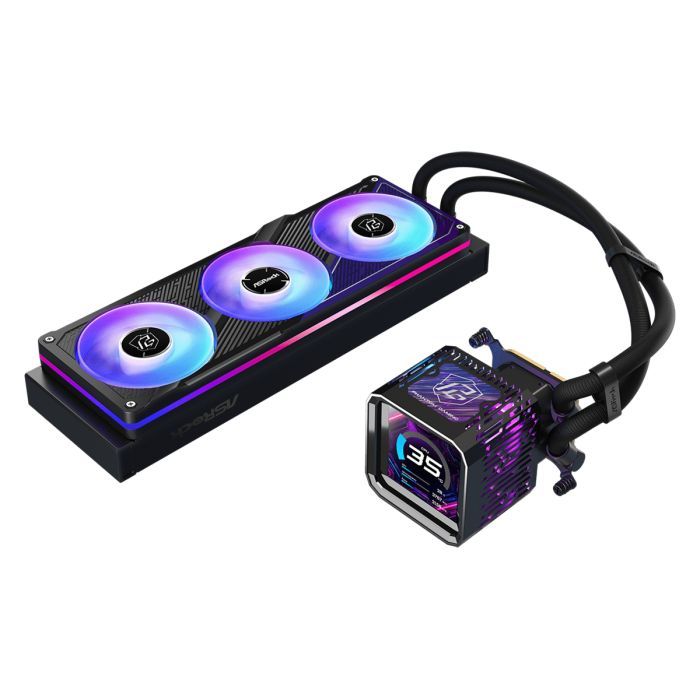 Система жидкостного охлаждения ASRock PHANTOM GAMING 360 LCD изображение 4