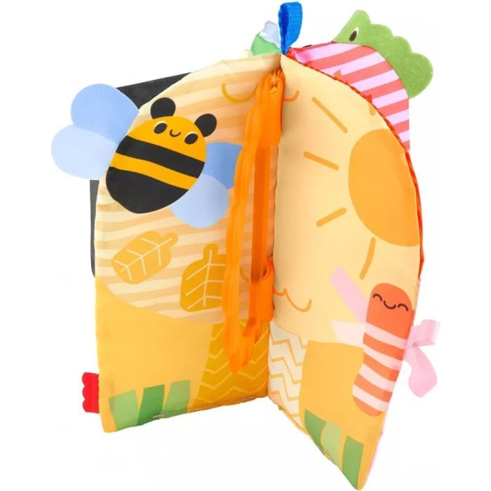 Развивающая игрушка Fisher-Price мягкая развивающая книжечка (JKP53) изображение 3