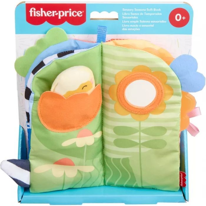 Развивающая игрушка Fisher-Price мягкая развивающая книжечка (JKP53) изображение 7