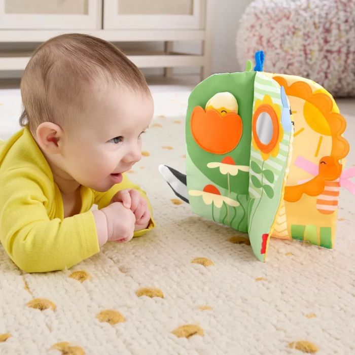 Развивающая игрушка Fisher-Price мягкая развивающая книжечка (JKP53) изображение 8