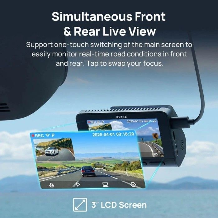 Видеорегистратор Xiaomi 70mai Dash Cam 4K A800SE (1182549) изображение 11