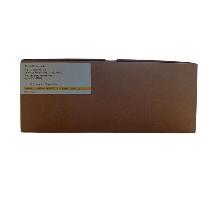 Тонер-картридж Tomoegawa KYOCERA TK-5280Y/1T02TWANL0 Yellow + chip (PY453Y.170Y)