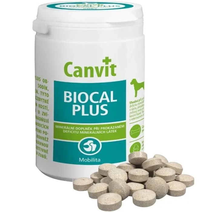 Витамины для собак Canvit Biocal Plus 500 г (8595602507245)